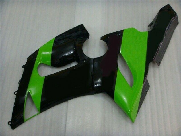 Inyección Kit Carenado Moto ZX6R 2005-2006 - Verde Negro