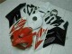 Inyección Kits Carenado Moto CBR 1000 RR 2004-2005 - Rojo Blanco Inyección Kits Carenado Moto CBR 1000 RR 2004-2005 - Rojo Blanco