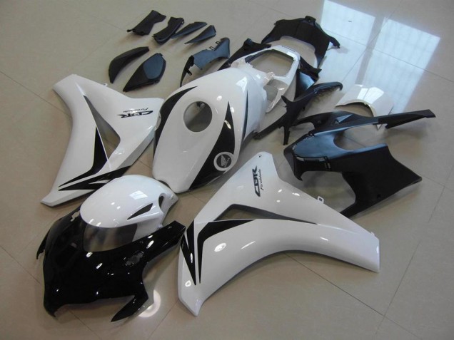 Inyección Kits Carenado Moto CBR 1000 RR 2008-2011 - Blanco Negro Inyección Kits Carenado Moto CBR 1000 RR 2008-2011 - Blanco Negro
