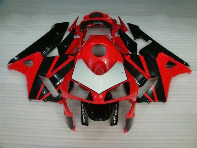 Inyección Kits Carenado Moto CBR 600 RR 2003-2004 - Rojo Inyección Kits Carenado Moto CBR 600 RR 2003-2004 - Rojo