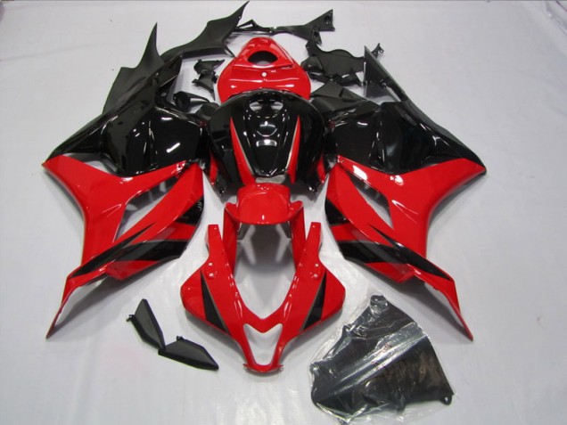 Inyección Kits Carenado Moto CBR 600 RR 2009-2012 - Rojo Negro Inyección Kits Carenado Moto CBR 600 RR 2009-2012 - Rojo Negro