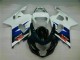 Inyección Kits Carenado Moto GSXR 600 / 750 K4 2004-2005 - Blanco Negro Inyección Kits Carenado Moto GSXR 600 / 750 K4 2004-2005 - Blanco Negro