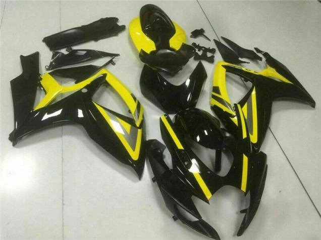 Inyección Kits Carenado Moto GSXR 600 / 750 K6 2006-2007 - Negro Inyección Kits Carenado Moto GSXR 600 / 750 K6 2006-2007 - Negro