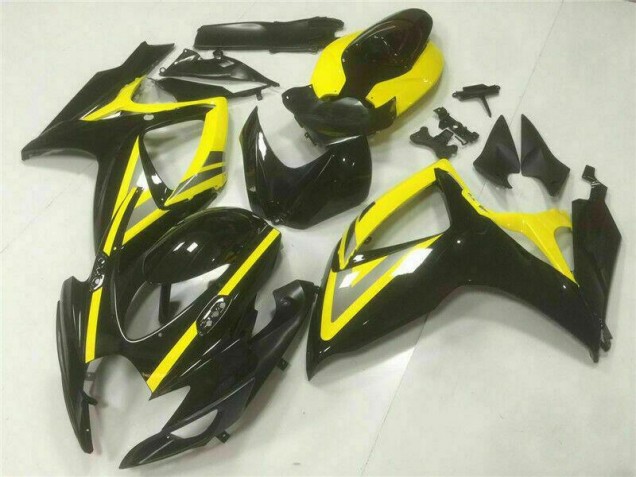 Inyección Kits Carenado Moto GSXR 600 / 750 K6 2006-2007 - Negro Inyección Kits Carenado Moto GSXR 600 / 750 K6 2006-2007 - Negro
