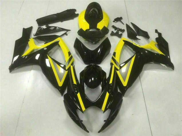 Inyección Kits Carenado Moto GSXR 600 / 750 K6 2006-2007 - Negro Inyección Kits Carenado Moto GSXR 600 / 750 K6 2006-2007 - Negro