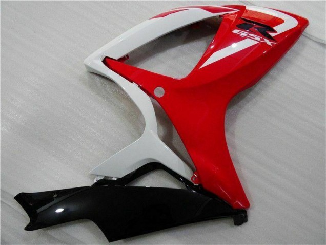 Inyección Kits Carenado Moto GSXR 600 / 750 K6 2006-2007 - Rojo Blanco Inyección Kits Carenado Moto GSXR 600 / 750 K6 2006-2007 - Rojo Blanco