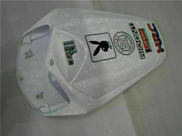Kit ABS Carenado Motocicleta CBR 1000 RR 2008-2011 - Blanco Negro Playboy Kit ABS Carenado Motocicleta CBR 1000 RR 2008-2011 - Blanco Negro Playboy