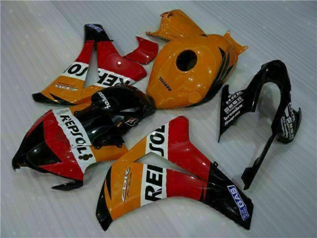 Kit ABS Carenado Motocicleta CBR 1000 RR 2008-2011 - Naranja Kit ABS Carenado Motocicleta CBR 1000 RR 2008-2011 - Naranja