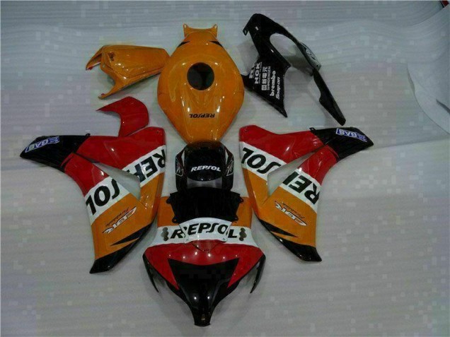 Kit ABS Carenado Motocicleta CBR 1000 RR 2008-2011 - Naranja Kit ABS Carenado Motocicleta CBR 1000 RR 2008-2011 - Naranja