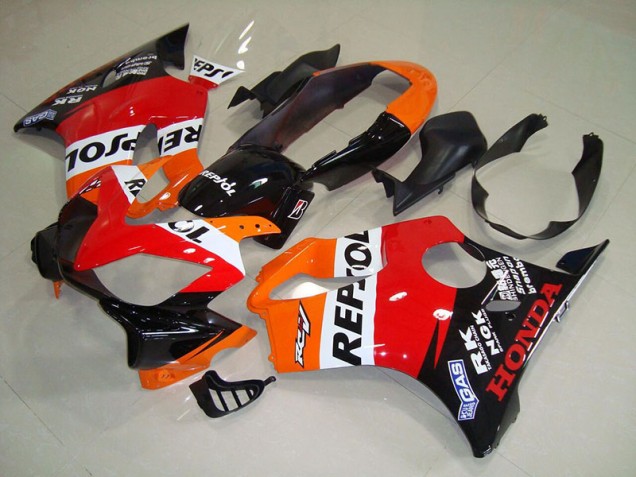 Kit ABS Carenado Motocicleta CBR 600 F4i 2004-2007 - Repsol Kit ABS Carenado Motocicleta CBR 600 F4i 2004-2007 - Repsol