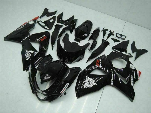 Kit ABS Carenado Motocicleta GSXR 1000 K9 2009-2016 - Negro Kit ABS Carenado Motocicleta GSXR 1000 K9 2009-2016 - Negro