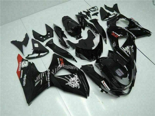 Kit ABS Carenado Motocicleta GSXR 1000 K9 2009-2016 - Negro Kit ABS Carenado Motocicleta GSXR 1000 K9 2009-2016 - Negro