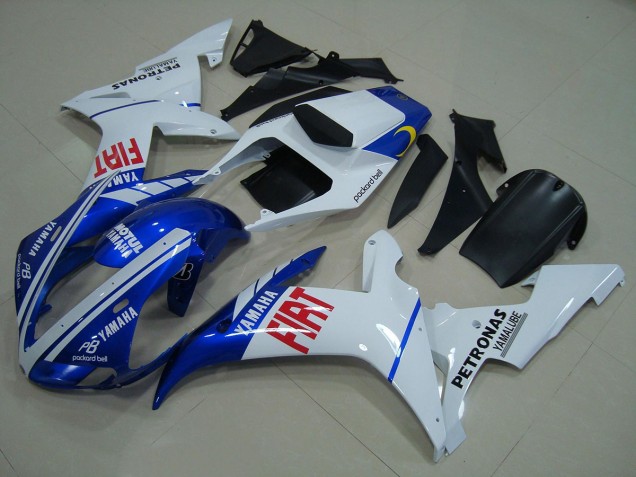 Kit ABS Carenado Motocicleta R1 2002-2003 - Azul Blanco Kit ABS Carenado Motocicleta R1 2002-2003 - Azul Blanco
