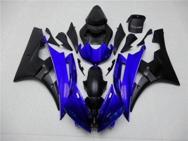 Kit ABS Carenado Motocicleta R6 2006-2007 - Azul Negro