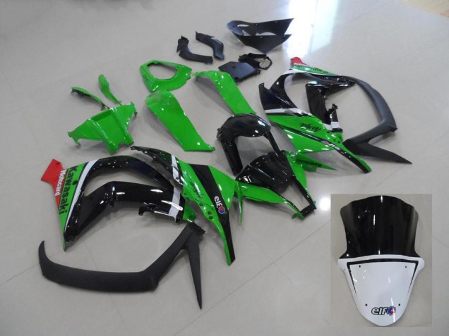 Kit ABS Carenado Motocicleta ZX10R 2011-2015 - Verde & Negro Kit ABS Carenado Motocicleta ZX10R 2011-2015 - Verde & Negro