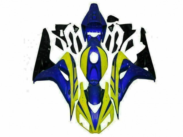 Kit Carenado ABS Completo CBR 1000 RR 2006-2007 - Azul Amarillo Kit Carenado ABS Completo CBR 1000 RR 2006-2007 - Azul Amarillo