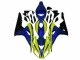 Kit Carenado ABS Completo CBR 1000 RR 2006-2007 - Azul Amarillo Kit Carenado ABS Completo CBR 1000 RR 2006-2007 - Azul Amarillo