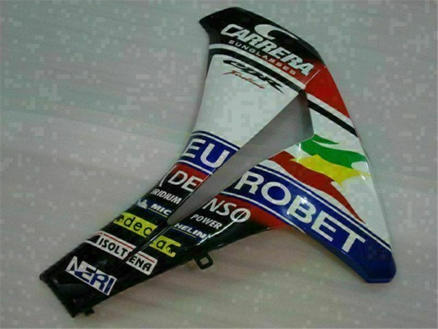Kit Carenado ABS Completo CBR 1000 RR 2008-2011 - Blanco Azul Kit Carenado ABS Completo CBR 1000 RR 2008-2011 - Blanco Azul