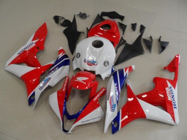 Kit Carenado ABS Completo CBR 600 RR 2007-2008 - Rojo Blanco