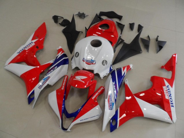 Kit Carenado ABS Completo CBR 600 RR 2007-2008 - Rojo Blanco Kit Carenado ABS Completo CBR 600 RR 2007-2008 - Rojo Blanco