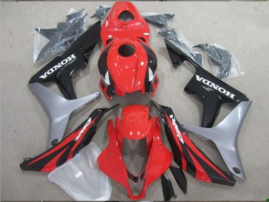 Kit Carenado ABS Completo CBR 600 RR 2007-2008 - Rojo Negro
