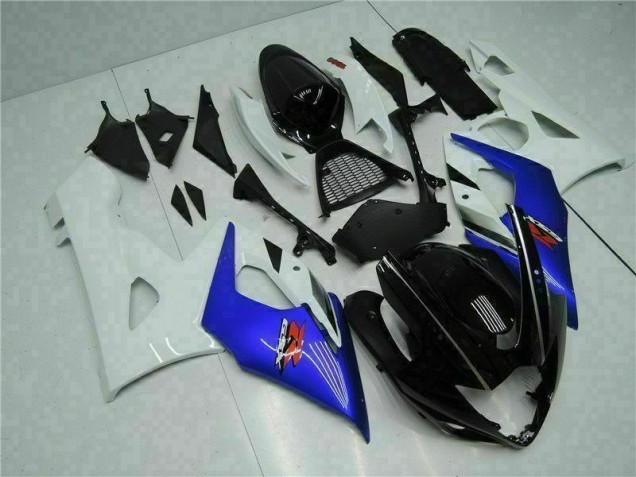 Kit Carenado ABS Completo GSXR 1000 K5 2005-2006 - Azul Blanco Kit Carenado ABS Completo GSXR 1000 K5 2005-2006 - Azul Blanco