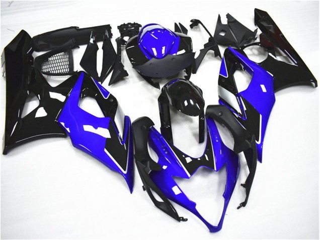 Kit Carenado ABS Completo GSXR 1000 K5 2005-2006 - Azul Negro Kit Carenado ABS Completo GSXR 1000 K5 2005-2006 - Azul Negro