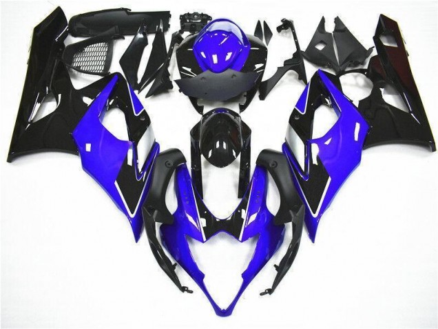 Kit Carenado ABS Completo GSXR 1000 K5 2005-2006 - Azul Negro Kit Carenado ABS Completo GSXR 1000 K5 2005-2006 - Azul Negro
