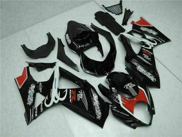 Kit Carenado ABS Completo GSXR 1000 K7 2007-2008 - Negro Kit Carenado ABS Completo GSXR 1000 K7 2007-2008 - Negro