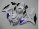 Kit Carenado ABS Completo GSXR 600 / 750 K6 2006-2007 - Blanco Azul Kit Carenado ABS Completo GSXR 600 / 750 K6 2006-2007 - Blanco Azul