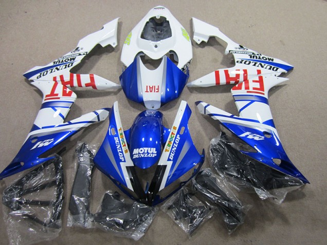 Kit Carenado ABS Completo R1 2004-2006 - Azul Blanco Motul Fiat Kit Carenado ABS Completo R1 2004-2006 - Azul Blanco Motul Fiat