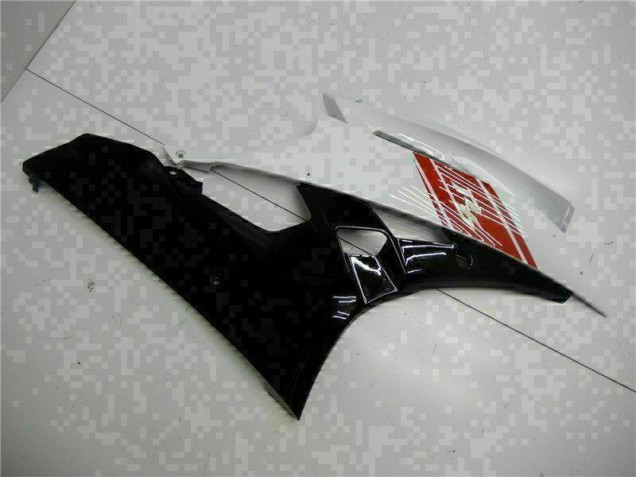 Kit Carenado ABS Completo R6 2006-2007 - Blanco Negro Kit Carenado ABS Completo R6 2006-2007 - Blanco Negro