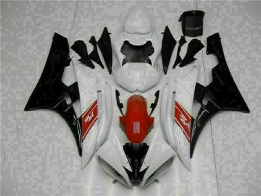 Kit Carenado ABS Completo R6 2006-2007 - Blanco Negro