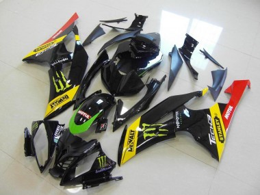 Kit Carenado ABS Completo R6 2008-2016 - Amarillo Monster