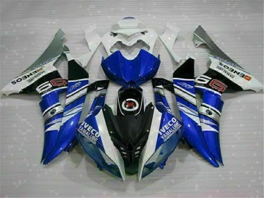 Kit Carenado ABS Completo R6 2008-2016 - Blanco Azul