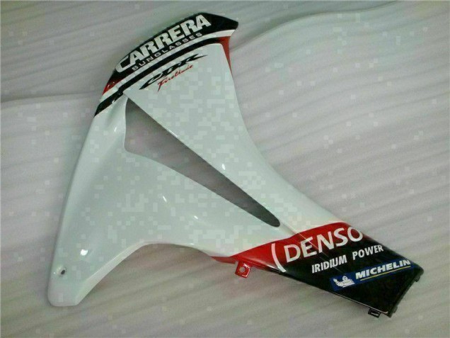 Kit Carenado Inyección CBR 1000 RR 2008-2011 - Blanco Negro Kit Carenado Inyección CBR 1000 RR 2008-2011 - Blanco Negro