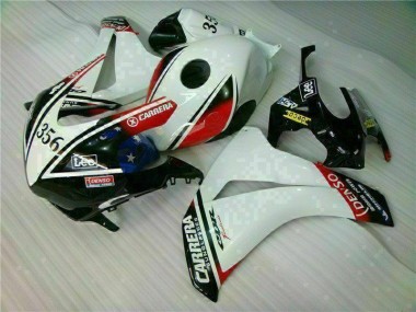 Kit Carenado Inyección CBR 1000 RR 2008-2011 - Blanco Negro