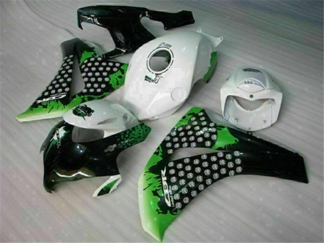Kit Carenado Inyección CBR 1000 RR 2008-2011 - Verde Blanco Kit Carenado Inyección CBR 1000 RR 2008-2011 - Verde Blanco