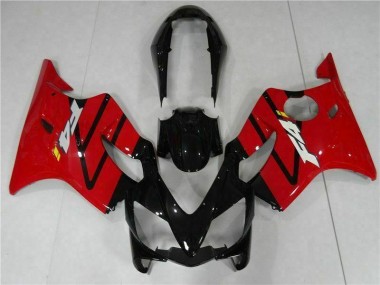 Kit Carenado Inyección CBR 600 F4i 2004-2007 - Rojo Negro