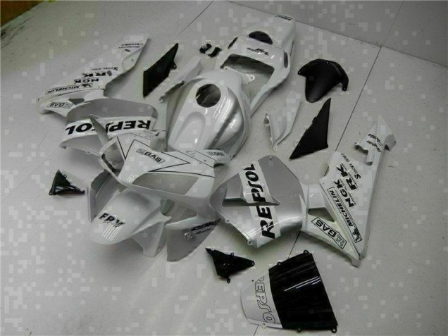 Kit Carenado Inyección CBR 600 RR 2003-2004 - Blanco Repsol Kit Carenado Inyección CBR 600 RR 2003-2004 - Blanco Repsol