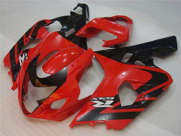 Kit Carenado Inyección GSXR 600 / 750 K4 2004-2005 - Rojo Negro Kit Carenado Inyección GSXR 600 / 750 K4 2004-2005 - Rojo Negro