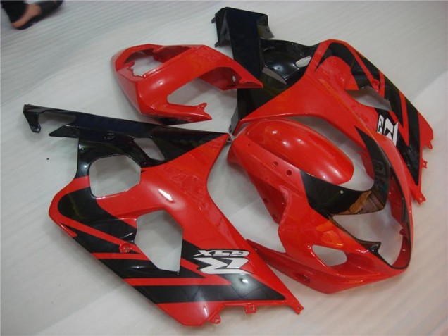 Kit Carenado Inyección GSXR 600 / 750 K4 2004-2005 - Rojo Negro Kit Carenado Inyección GSXR 600 / 750 K4 2004-2005 - Rojo Negro