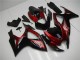 Kit Carenado Inyección GSXR 600 / 750 K6 2006-2007 - Rojo Negro Kit Carenado Inyección GSXR 600 / 750 K6 2006-2007 - Rojo Negro
