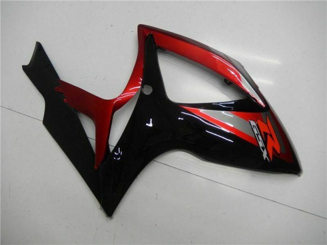 Kit Carenado Inyección GSXR 600 / 750 K6 2006-2007 - Rojo Negro Kit Carenado Inyección GSXR 600 / 750 K6 2006-2007 - Rojo Negro