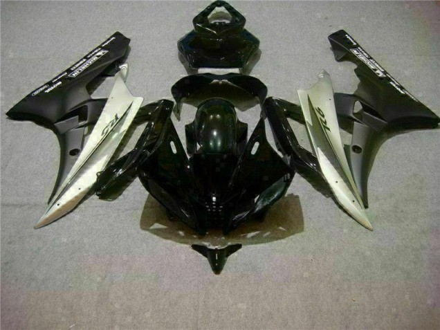 Kit Carenado Inyección R6 2006-2007 - Plata Negro Kit Carenado Inyección R6 2006-2007 - Plata Negro