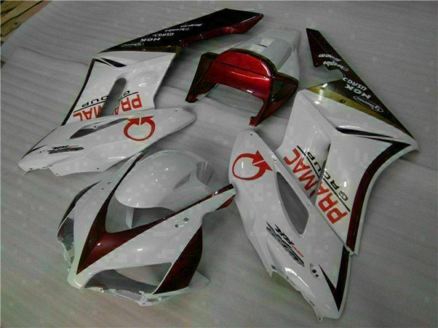 Kit Carenado Moto CBR 1000 RR 2004-2005 - Blanco Rojo Kit Carenado Moto CBR 1000 RR 2004-2005 - Blanco Rojo