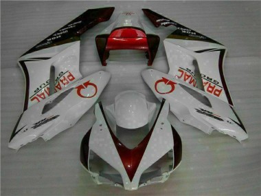 Kit Carenado Moto CBR 1000 RR 2004-2005 - Blanco Rojo