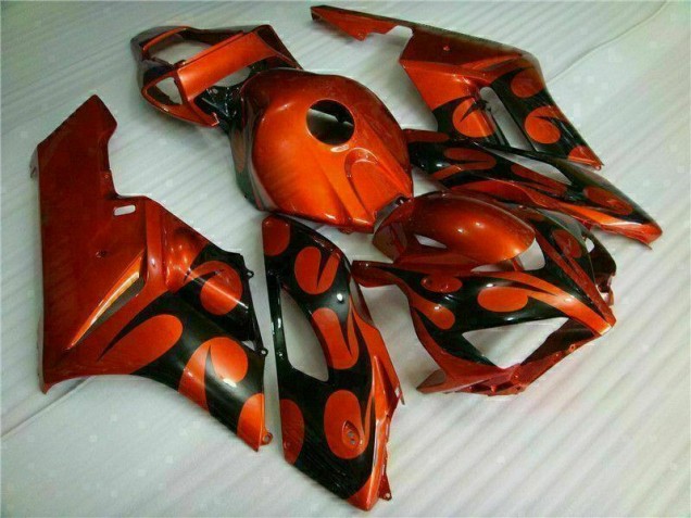 Kit Carenado Moto CBR 1000 RR 2004-2005 - Naranja Negro Kit Carenado Moto CBR 1000 RR 2004-2005 - Naranja Negro