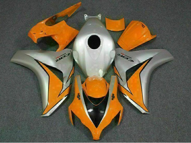Kit Carenado Moto CBR 1000 RR 2008-2011 - Naranja Plata