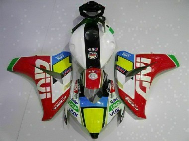 Kit Carenado Moto CBR 1000 RR 2008-2011 - Rojo Blanco